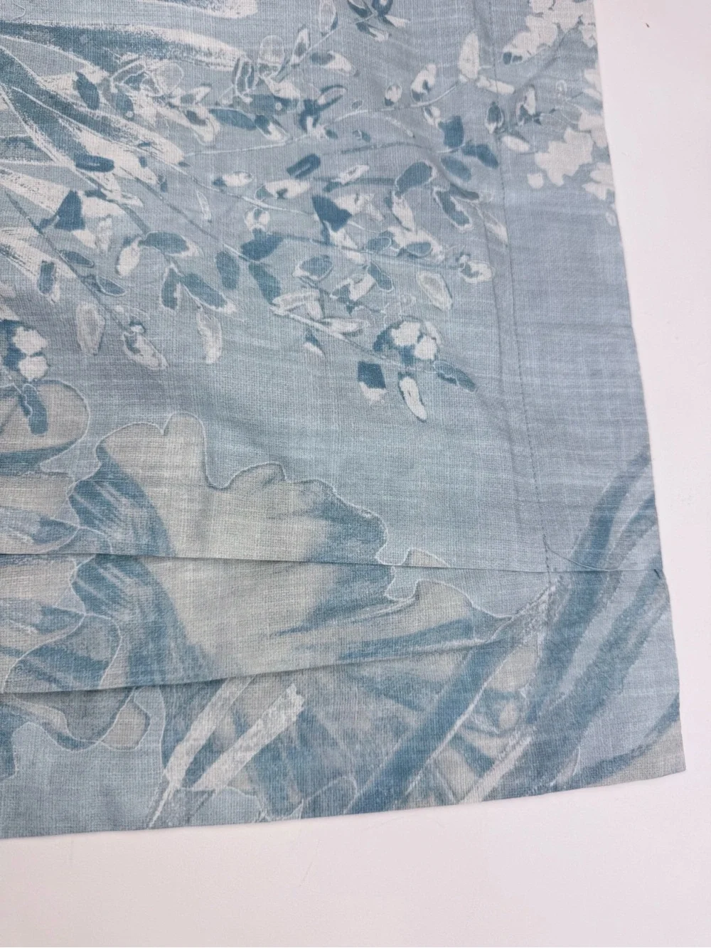POTTERY BARN Euro Sham Sea Mist Organic Cotton Percale